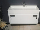 Шкафчик навесной Fancy Marble Haity (ШН-9141) с раковиной "Ashley 900C"